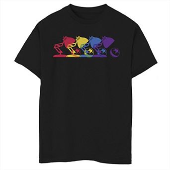 Disney / Pixar's Luxo Boys 8-20 Layered Rainbow Tee