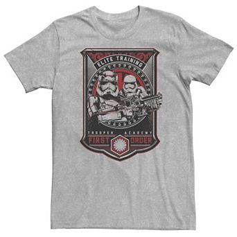 Big & Tall Star Wars The Force Awakens Captain Phasma First Order Tee