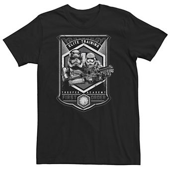 Big & Tall Star Wars The Force Awakens Captain Phasma First Order Tee
