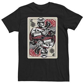 Big & Tall Star Wars Storm Trooper Phasma Card Tee