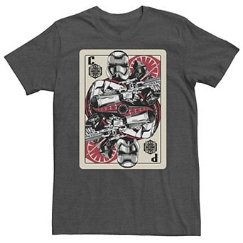 Big & Tall Star Wars Storm Trooper Phasma Card Tee