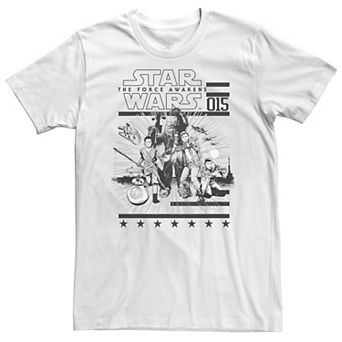 Big & Tall Star Wars Never Fear Poster Tee