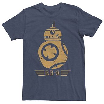 Big & Tall Star Wars BB-8 Vintage Droid Portrait Tee