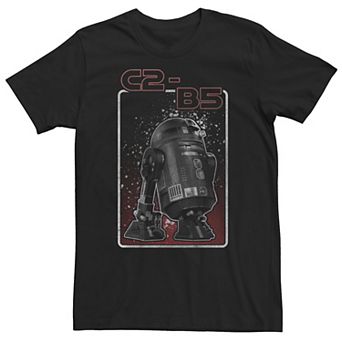 Big & Tall Star Wars C2-B5 Rogue One Bubble Pop Tee