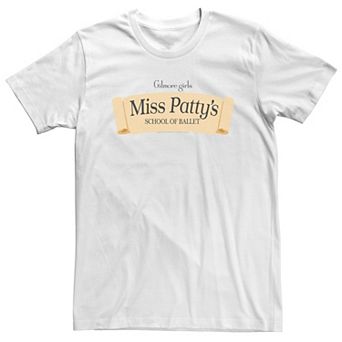 Big & Tall Gilmore Girls Miss Patty's School Of Ballet Logo Tee