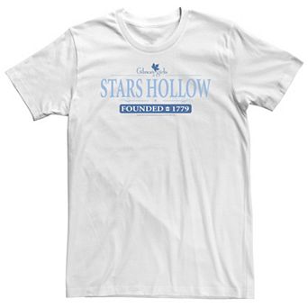 Big & Tall Gilmore Girls Stars Hollow Founded 1779 Tee