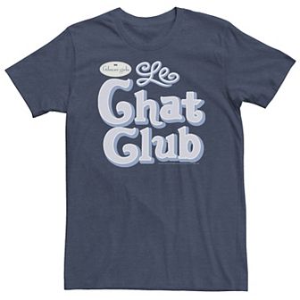 Big & Tall Gilmore Girls Le Chat Club Logo Tee