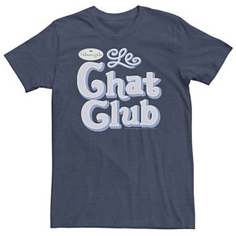 Big & Tall Gilmore Girls Le Chat Club Logo Tee