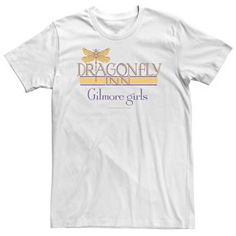 Big & Tall Gilmore Girls Dragonfly Inn Logo Tee