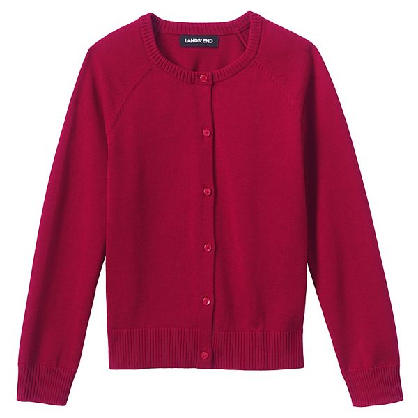 kohls.com | Girls 4-7 Lands' End Cotton Modal Cardigan Sweater