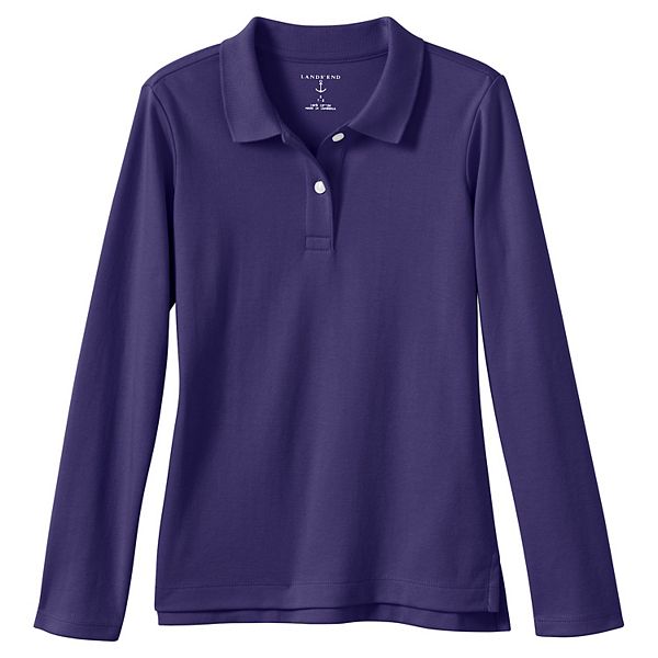 Kohls long 2025 sleeve polo