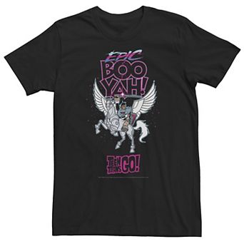 Big & Tall DC Comics Teen Titans Go! Cyborg Epic Boo Yah! Tee