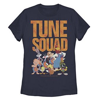 Juniors' Space Jam 2 Tune Squad Group Shot Graphic Tee
