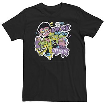 Big & Tall DC Comics Teen Titans Go! Knock Knock Let Me In Tee