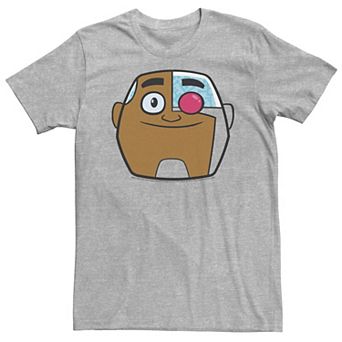Big & Tall DC Comics Teen Titans Go! Cyborg Big Face Tee