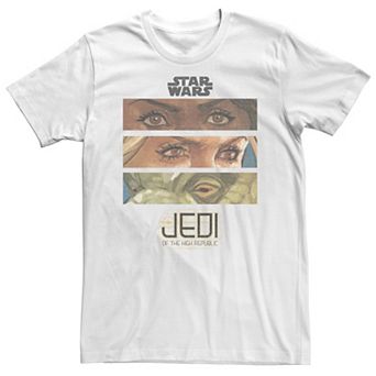 Big & Tall Star Wars Eyes Of the Republic Panel Tee