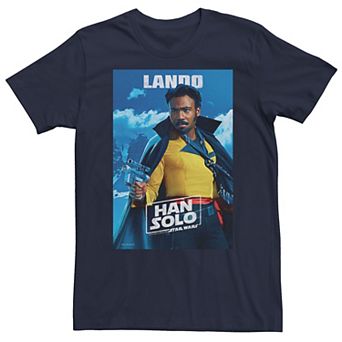 Big & Tall Star Wars Han Solo Movie Spanish Lando Tee