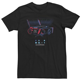 Big & Tall Star Wars Jedi: Fallen Order Retro BD-1 Droid Tee