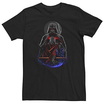 Big & Tall Star Wars Villain Portrait Collage Tee