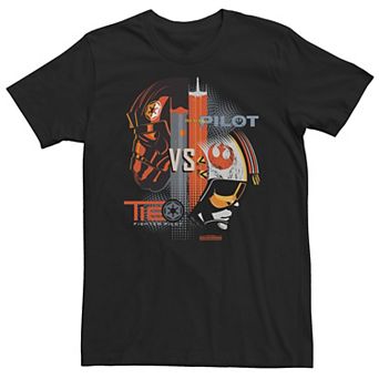 Big & Tall Star Wars: Squadrons Empire Vs. Rebels Tee