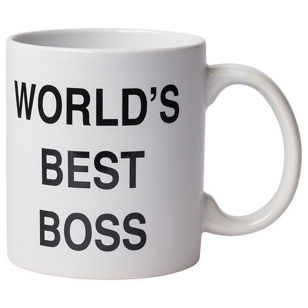 The Office World's Best Boss White Mug 15 oz