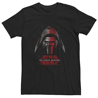 Big & Tall Star Wars The Force Awakens Sith Mask Poster Tee