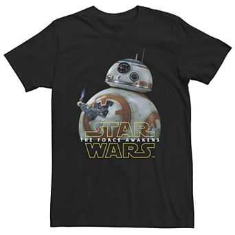 Big & Tall Star Wars BB-8 Lighter Episode 7 Tee