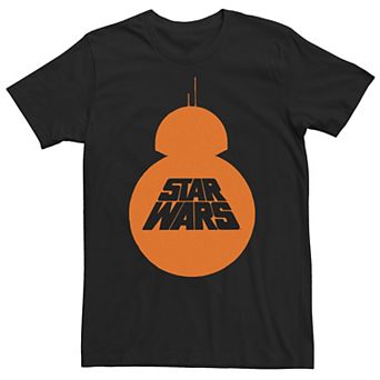 Big & Tall Star Wars BB-8 Silhouette Logo Tee