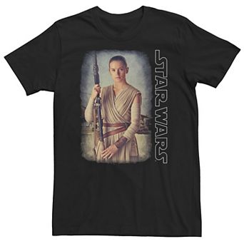 Big & Tall Star Wars Rey On Jakku Episode 7 Tee