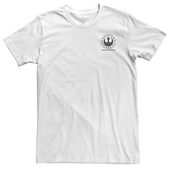 Big & Tall Star Wars: Squadrons Rebel Pilots Wanted Left Chest Tee