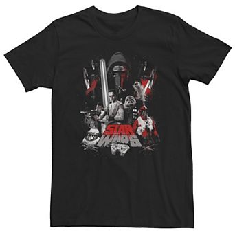 Big & Tall Epic Odds Group Star Wars Tee