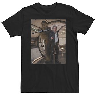 Big & Tall Star Wars Han And Chewie Vintage Homies Tee