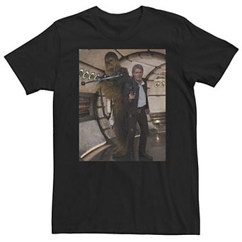 Big & Tall Star Wars Han And Chewie Vintage Homies Tee