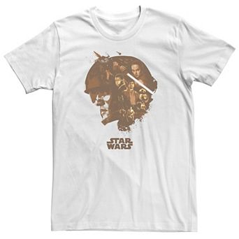 Big & Tall Star Wars Poe Head Fill Tee