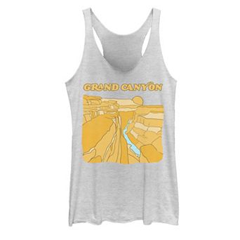 Juniors' Grand Canyon Colorful Landscape Tank Top