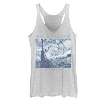 Juniors' Trendy Vincent van Gogh "The Starry Night" Tank Top