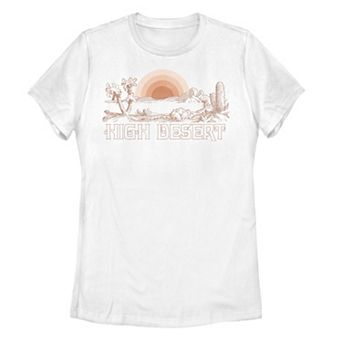 Juniors' Trendy High Desert Graphic Tee