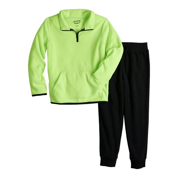 Boys 412 Jumping Beans® Active Quarter Zip Pullover & Jogger Pants Set