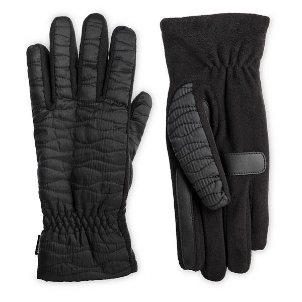 Women's isotoner Insulated Water Repellent Quilted Gloves