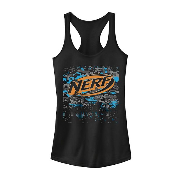 Nerf Logo Glitch Camouflage T-Shirt