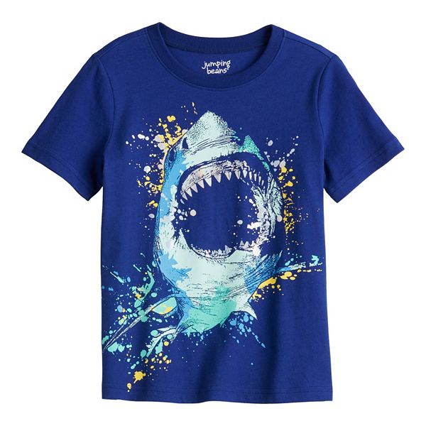 Boys 4-12 Jumping Beans® Shark Bite Graphic Tee