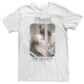 Big & Tall Friends Ross's Couch Pivot Portrait Tee