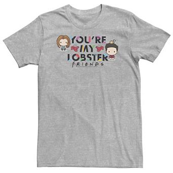 Big & Tall Friends Chibi You're My Lobster Tee