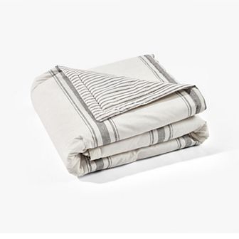 Lush Decor Farmhouse Stripe Throw