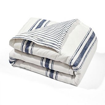Lush Decor Farmhouse Stripe Throw