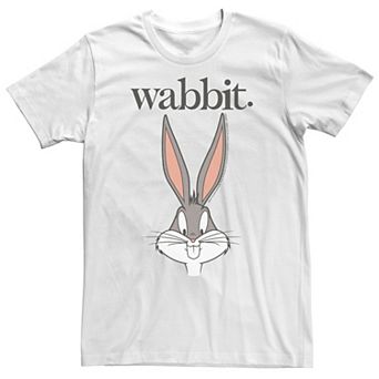 Big & Tall Looney Tunes Bug Bunny Wabbit Big Face Tee