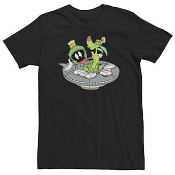 Big & Tall Looney Tunes Marvin The Martian & K-9 Flight Tee