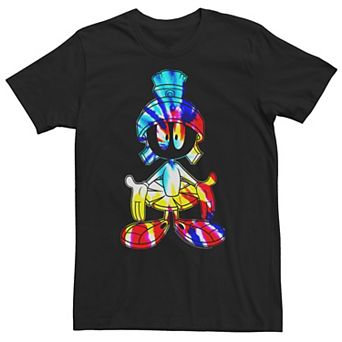 Big & Tall Looney Tunes Marvin The Martian Tie Dye Fill Tee