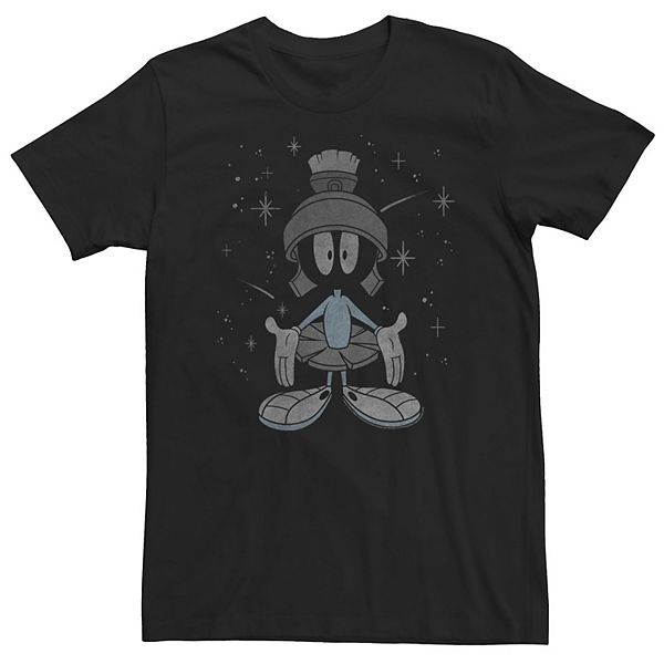 Big & Tall Looney Tunes Marvin The Martian Galaxy Portrait Tee