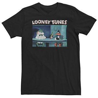 Big & Tall Looney Tunes Bugs & Daffy Carrot Juice Portrait Tee